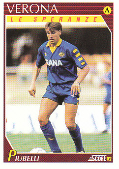 Paolo Piubelli Verona Score 92 Seria A #403